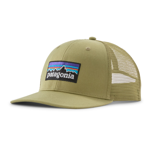 [38289-GMTG-ALL] P-6 Logo Trucker Hat Gumtree Green