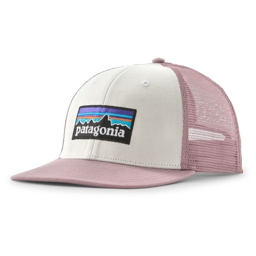 [38289-WIQV-ALL] P-6 Logo Trucker Hat White/Quiet Violet