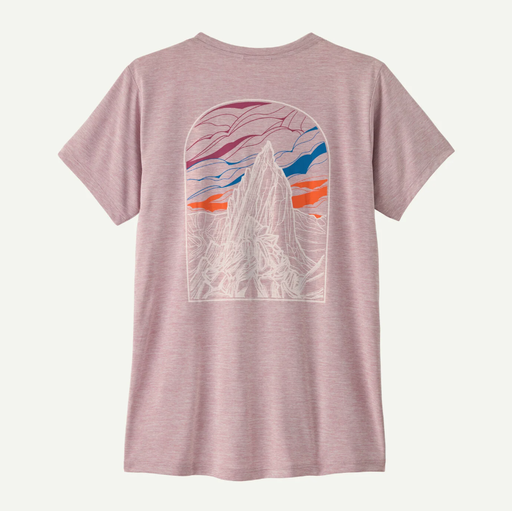 Women's Cap Cool Daily Shirt - Cloud Crag Quiet Violet