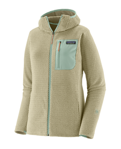 Women's R1 Air Full-Zip Hoody Weathered Stone