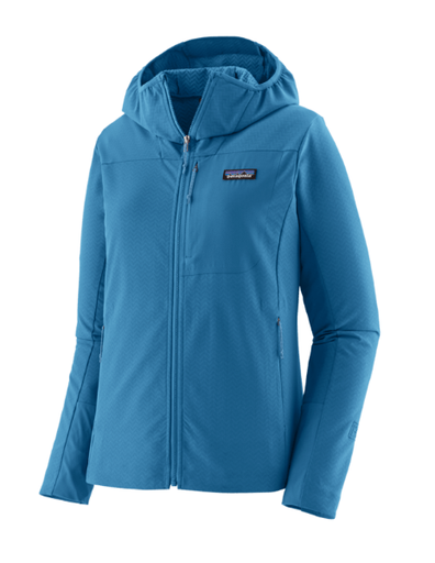 Women's R1 CrossStrata Hoody Aquatic Blue
