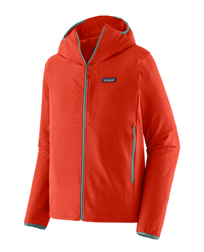 Men's R1 TechFace Hoody Hot Ember