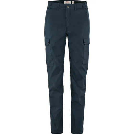 Stina Trousers Dames Regular Dark Navy