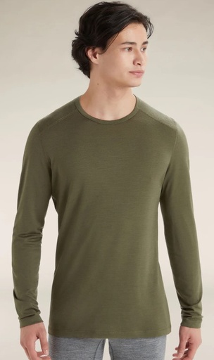 200 Oasis Long Sleeve Crewe Heren Dk Loden