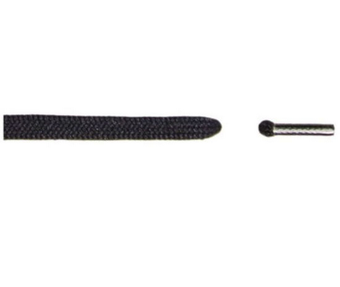[3262B120038] Bergsport - 120 cm - Halfronde Veters Zwart