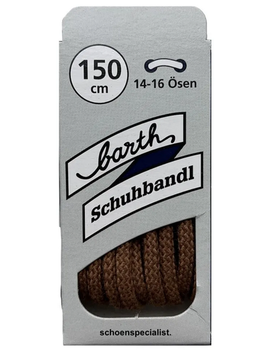 [31B150032] Bergsport - 150 cm - Extra Dikke Ronde Veters Caramel