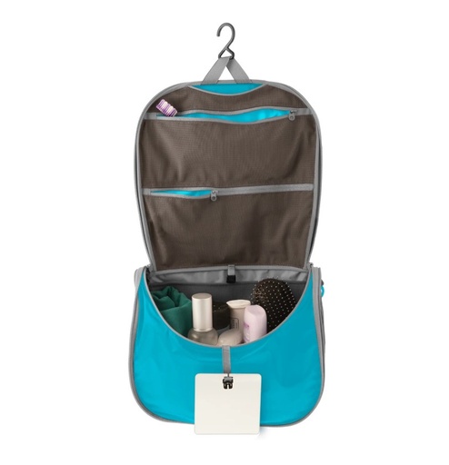 [ATC023011-060206] Ultra-Sil Hanging Toiletry Bag Large Blue Atoll