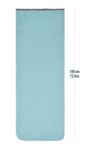 [ASL032071-200202] Comfort Blend Sleeping Bag Liner Aqua Sea