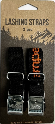 Bindriem De Kampeerder (2 stuks) Zwart