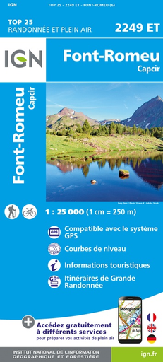 [IGN.2249ET] 2249ET Font Romeu - Capcir - Olette