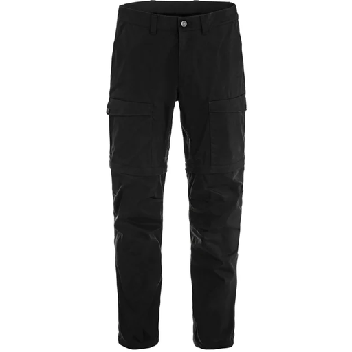 Men's Abisko Hybrid Trail Trousers Zip-Off Black