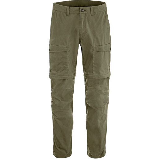 Men's Abisko Hybrid Trail Trousers Zip-Off Laurel Green