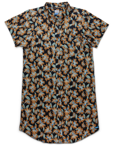 Women's Girl Party Dress Nightfall Floral