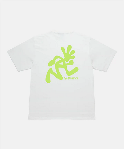 Running Man Tee White