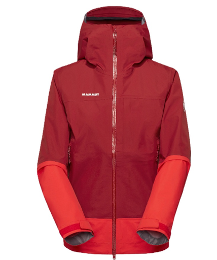 Alto Guide HS Hooded Jacket Women Dark Mammut Red/Mammut Red