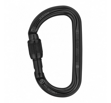[M34A SLN] Am'D Screw-Lock Carabiner Black