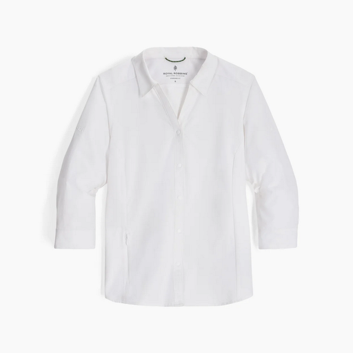 Expedition Pro 3/4 Sleeve Dames White
