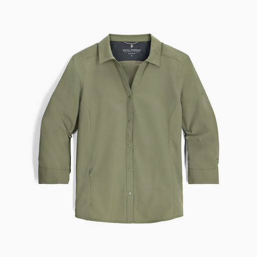 Expedition Pro 3/4 Sleeve Dames Fiddlehead