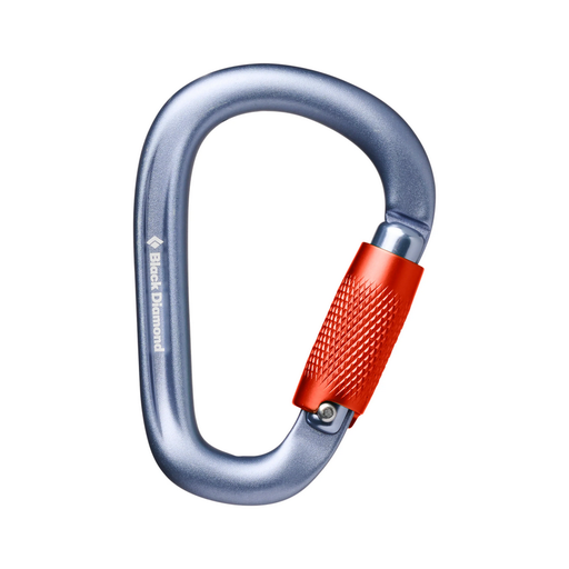 [BD210204 1003 One Size] Pearlock Twistlock Carabiner Gray