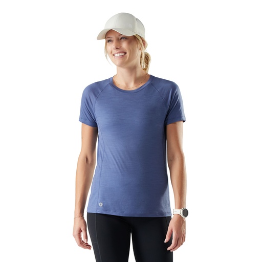 Women's Active Ultralite Short Sleeve Nightfall Blue