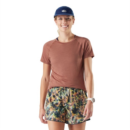 Women's Active Ultralite Short Sleeve Mocha