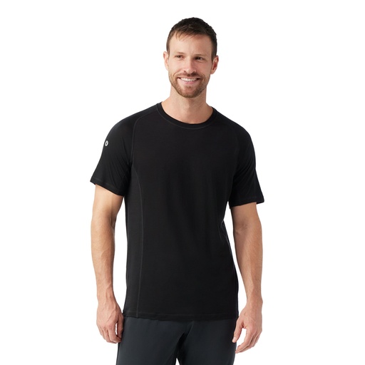 Active Ultralite Short Sleeve Heren Black