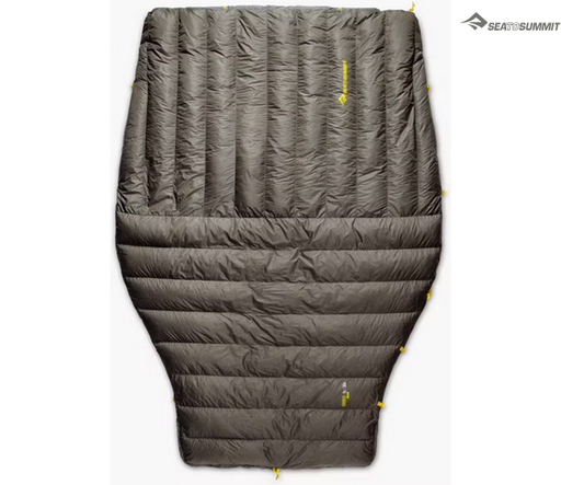 [ASL042012-050103] Ember Down Quilt -1C|30F Regular Beluga Black