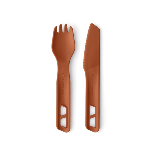 [054406] Horizon Cutlery Set [2 Piece] Bombay Brown