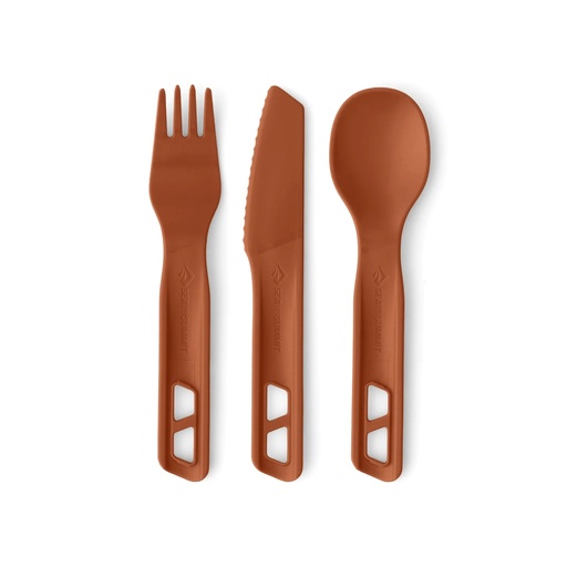 [054407] Horizon Cutlery Set [3 Piece] Bombay Brown