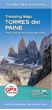 [KNIFE.185M] Torres del Paine - Patagonia Trekking Map