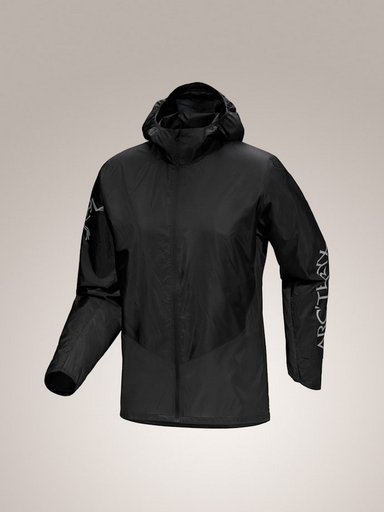 Men's Norvan Windshell Hoody Black/Graphite