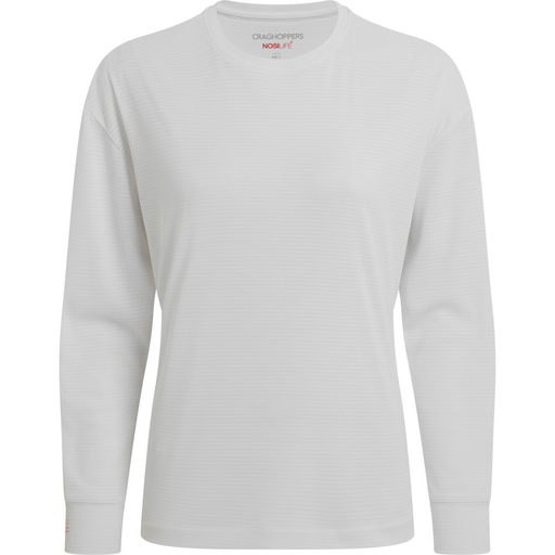 Women's NosiLife SolarShield+ Long Sleeved T-Shirt White
