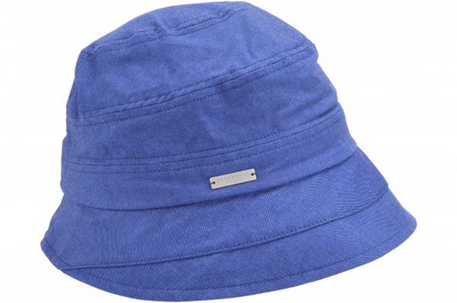 [054792 0061 one size] Chambray Fabric Cloche 54792-0 Swallow Blue