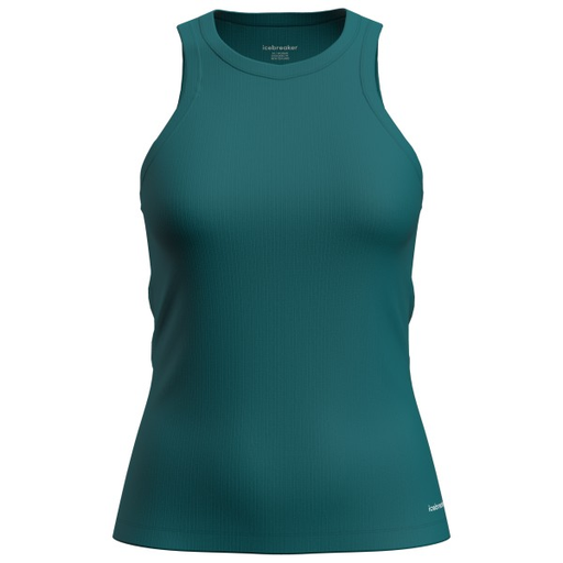 Women's Merino Rib Lotus Tank Tidal Teal