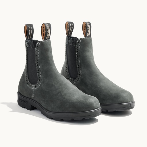 High Top Women's Boots Nubuck/Rustic Black