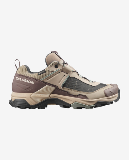 Women's X Ultra 5 GTX Desert Tan/White Pepper/Green Milieu