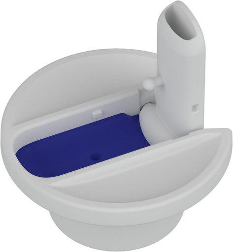 [7634] Flip Straw White