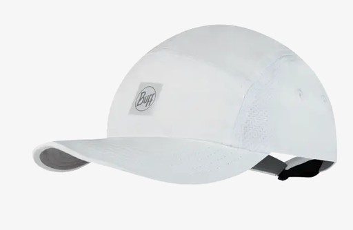 [119490 000 S/M] 5 Panel Go Cap Solid White