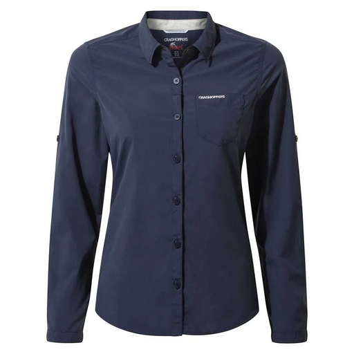 [CWS471 7V1 10] Nosilife Bardo LS Shirt Blue Navy