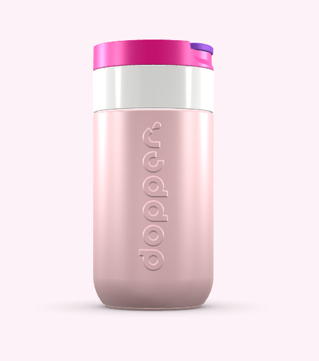 [8938] Travel Mug 400ml Berry Pink