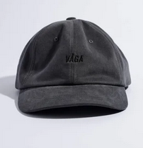 Washed Cotton Cap Charcoal