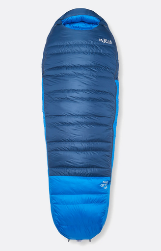 [QSN-07-TBM-LNG-LZ] Ascent -24C Long Tempest Blue/Maya Blue