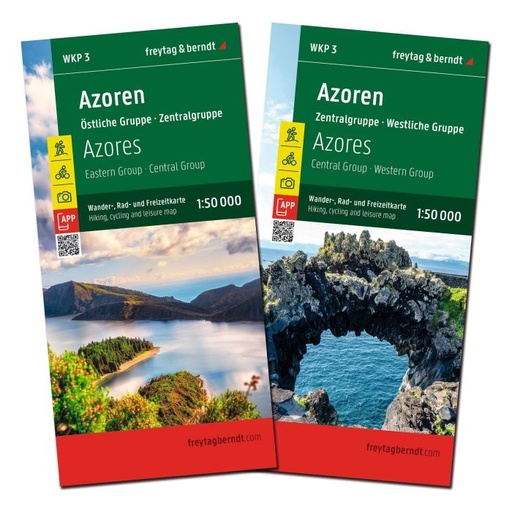 [FBW.WKP3] Azoren f&b (wandel & fietskaart set) 1/50