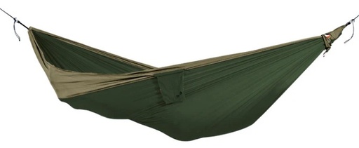 [TMK2408] King Size Hammock (320 x 230 cm) Army Green/Brown