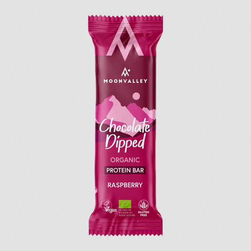 [10000021] Organic Protein Bar - Chocolate Dipped Raspberry