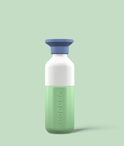 [9157] Steel 350 ml + Flip Straw Fresh Green