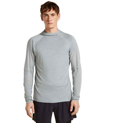 Men's 150 MerinoFine Ace LS Hoodie Proto Grey