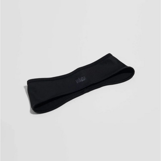 [VAGA-JMPH-Black] Jersey Midweight Performance Headband Black