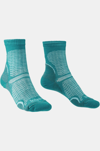 Women's Hike Ultra Light Merino Endurance Crew Teal