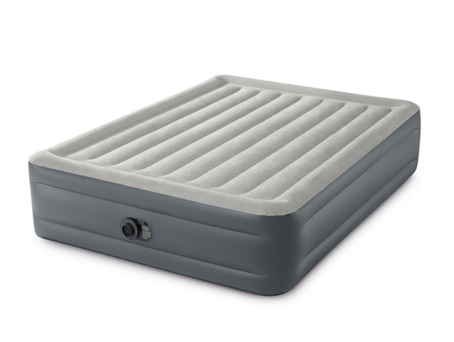 [6307626426] Essential Rest Luchtbed - Tweepersoons - 203 x 152 x 46 cm Grijs